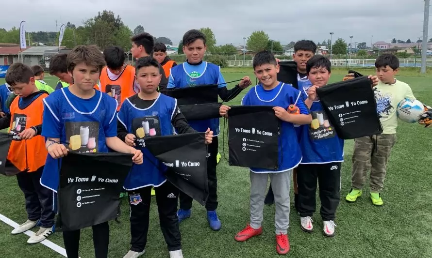 Promolac organiza clásico "Escuelitas de Fútbol en Llanquihue"